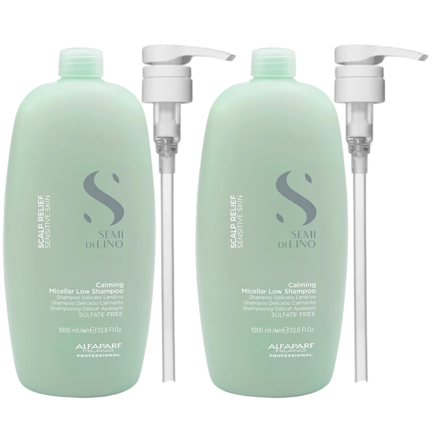 ALFAPARF SEMI DI LINO SCALP RELIEF CALMING MICELLAR LOW SHAMPOO