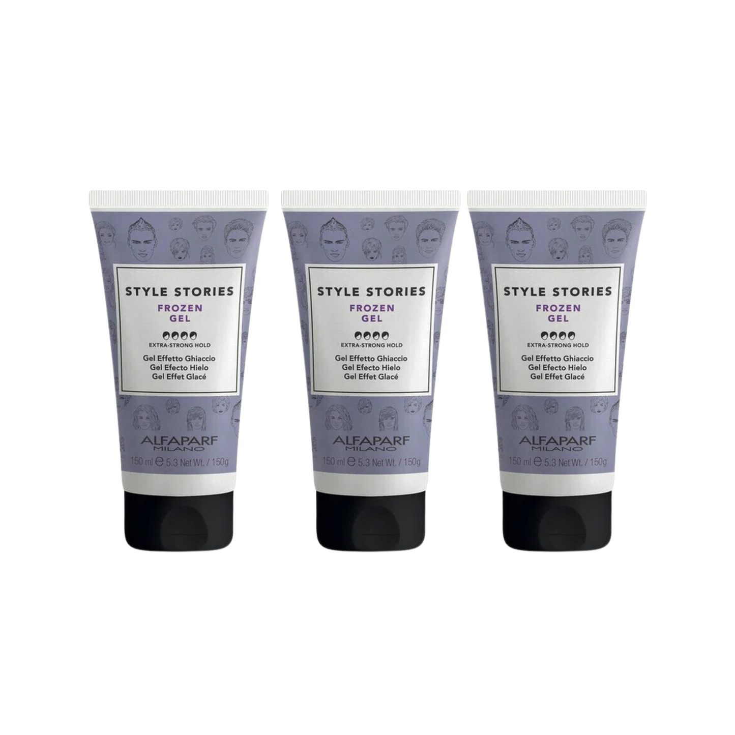 ALFAPARF STYLE STORIES FROZEN GEL EXTRA STRONG HOLD GEL