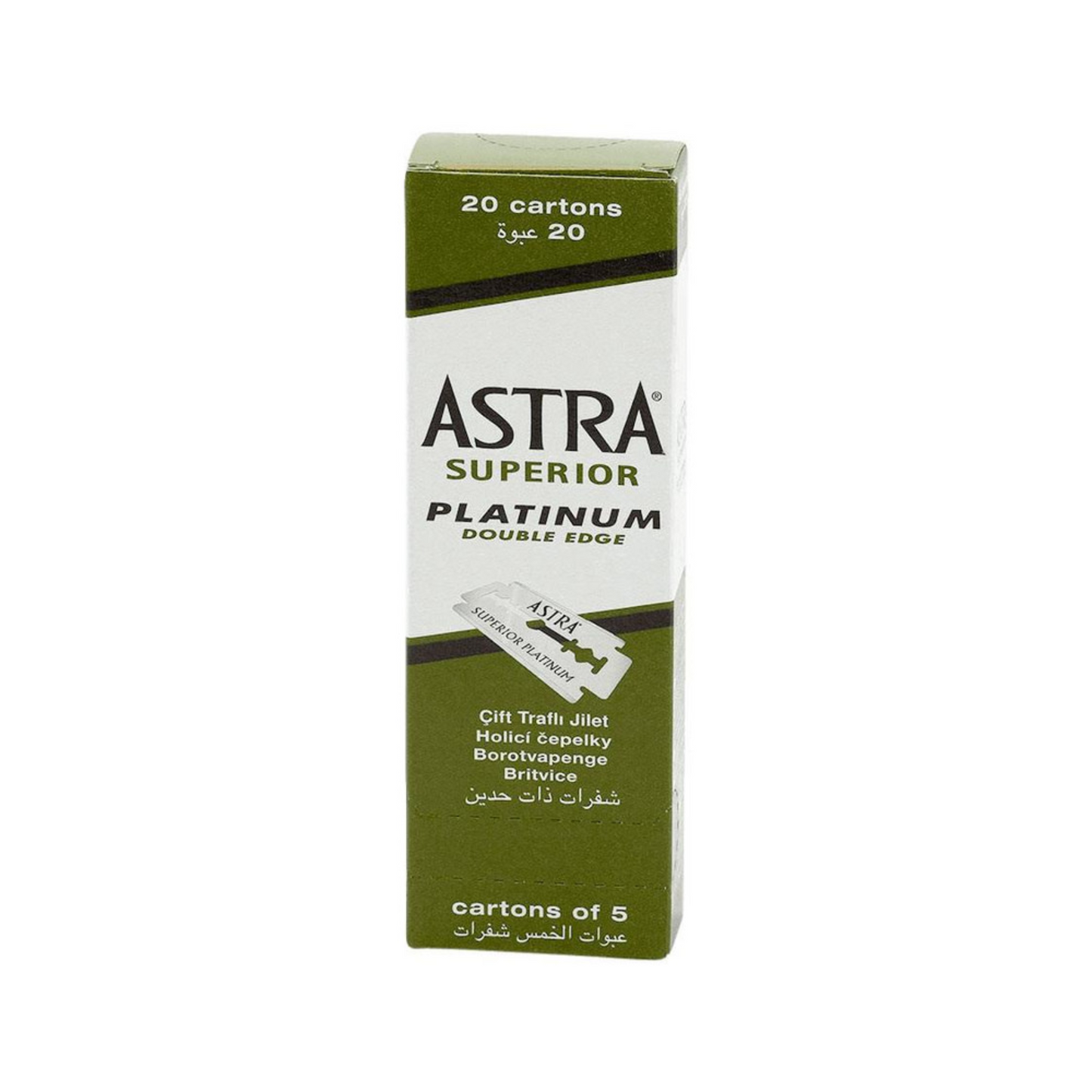 ASTRA SUPERIOR DOUBLE EDGE RAZOR BLADES