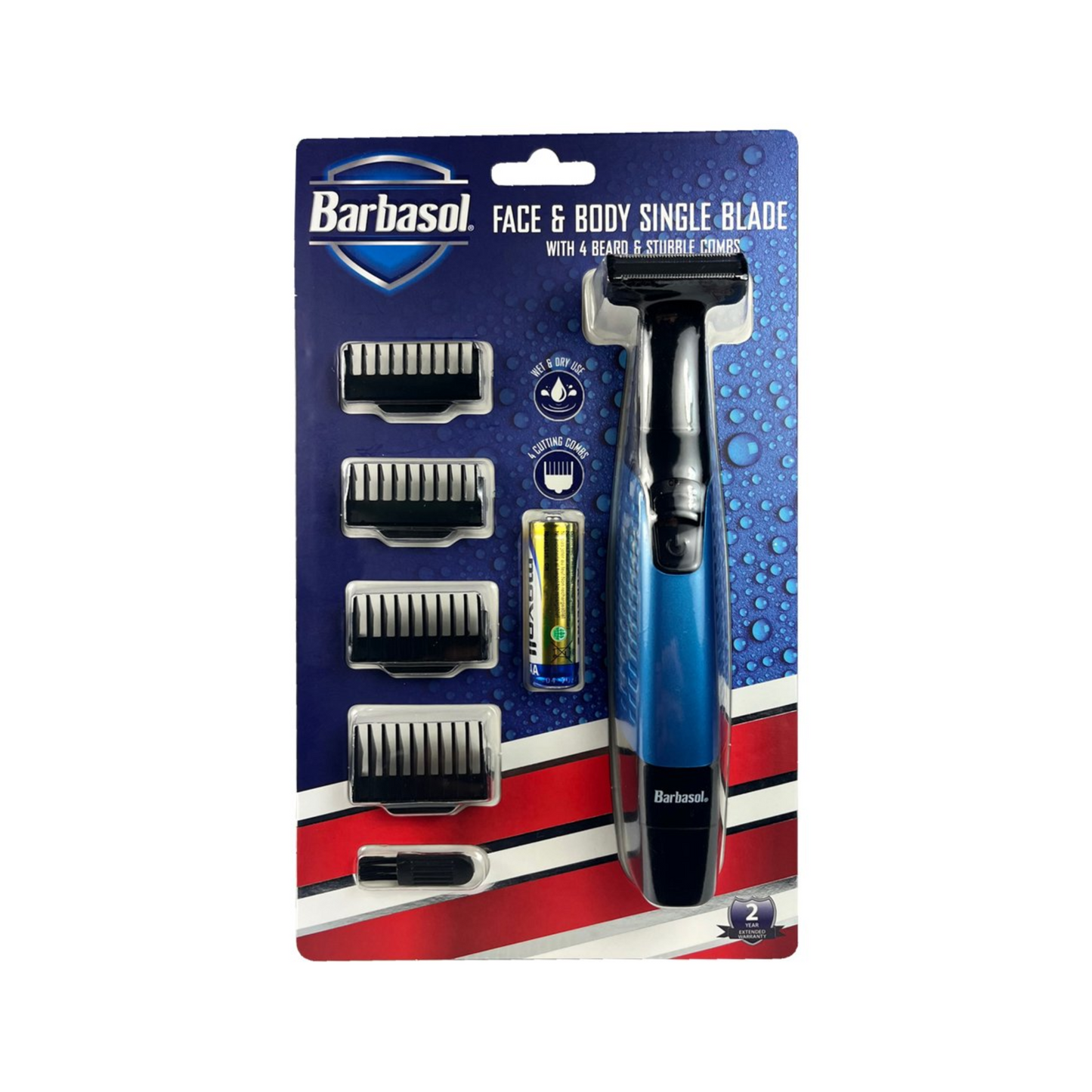 BARBASOL FACE AND BODY SINGLE BLADE