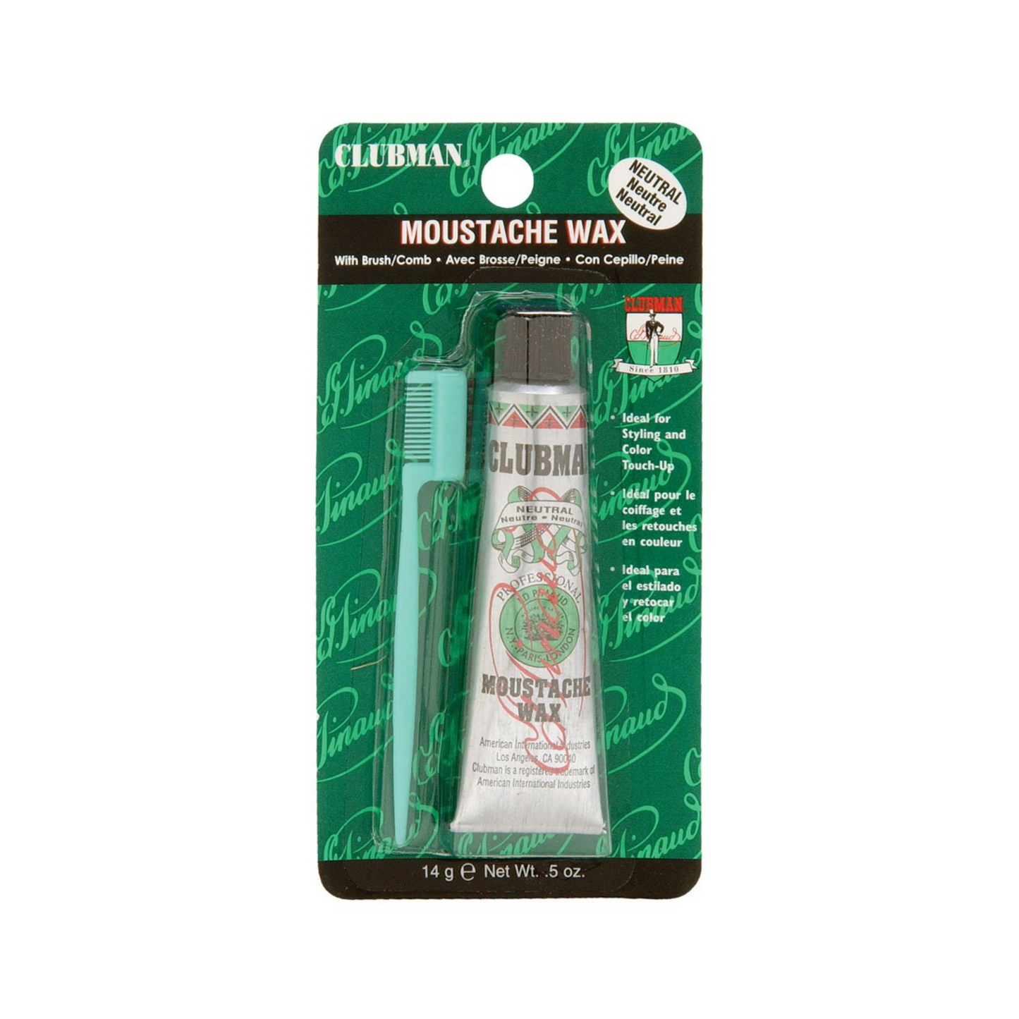 CLUBMAN PINAUD MOUSTACHE WAX