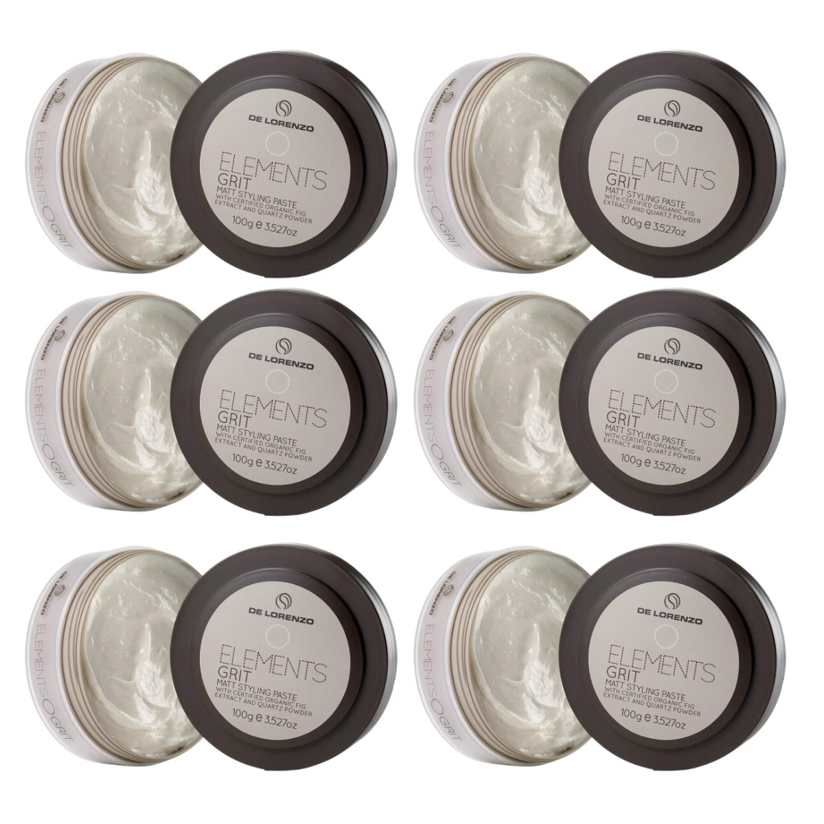 DELORENZO ELEMENTS GRIT MATTE STYLING PASTE