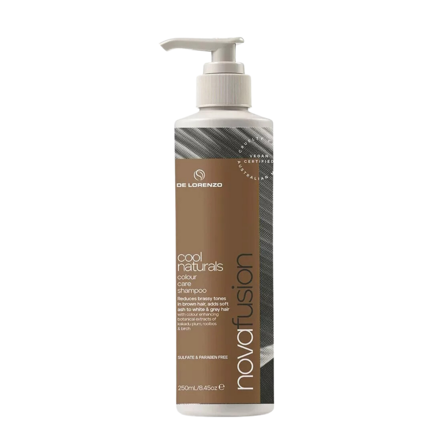 DELORENZO NOVAFUSION COOL NATURALS SHAMPOO