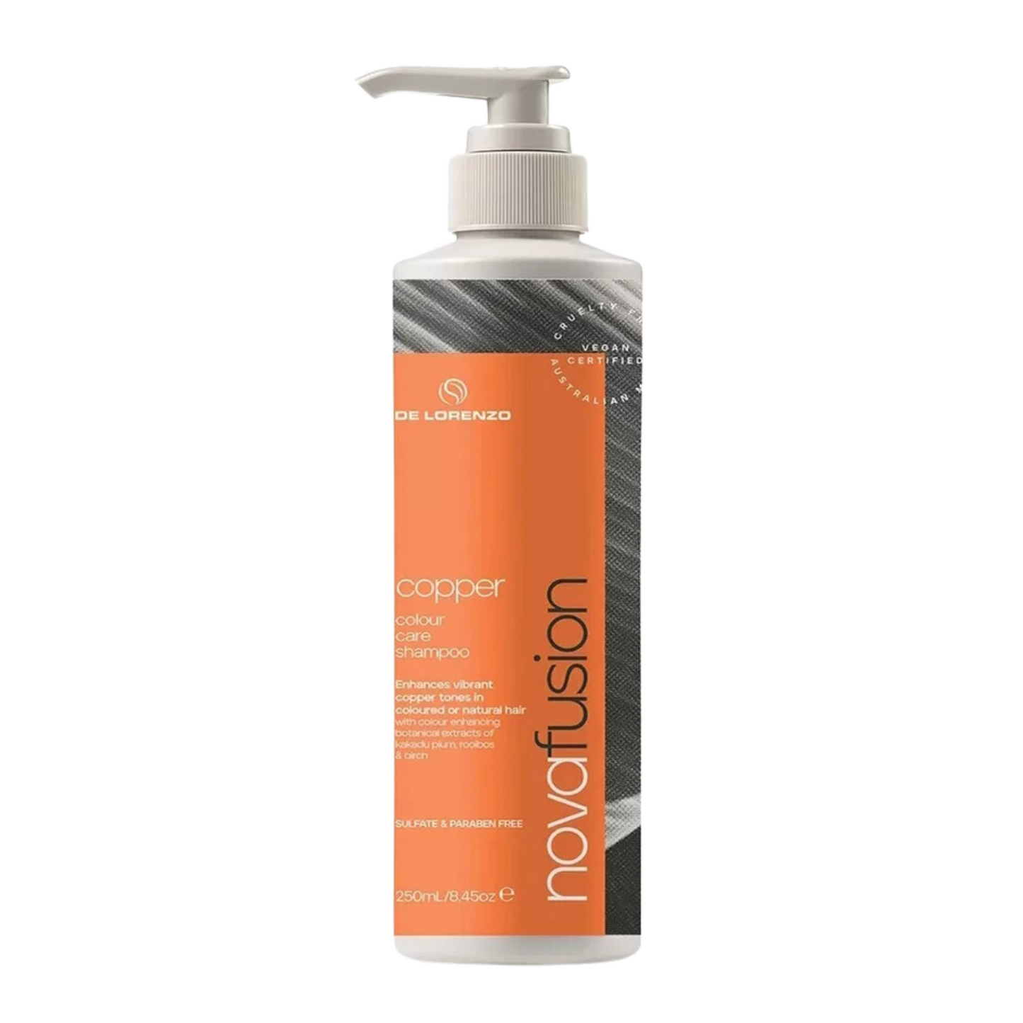 DELORENZO NOVAFUSION COPPER SHAMPOO
