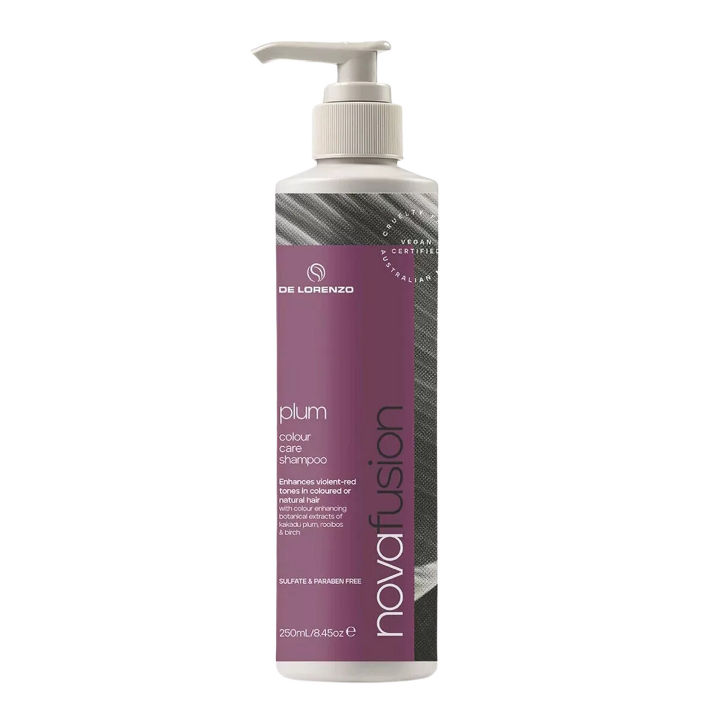 DELORENZO NOVAFUSION PLUM SHAMPOO