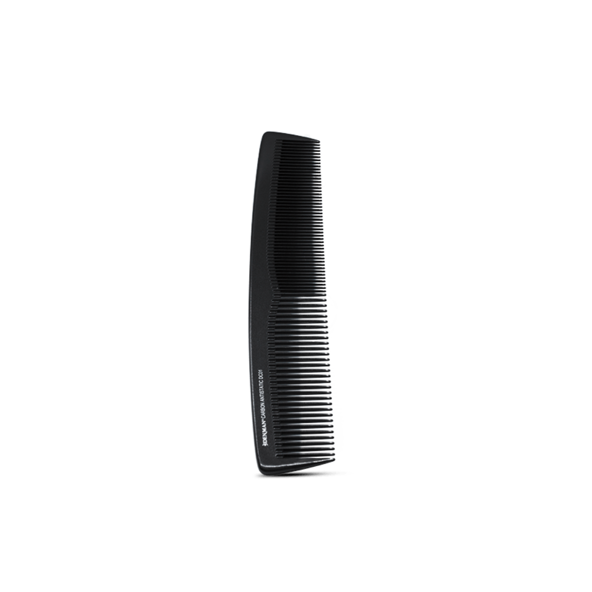 DENMAN DC01 ANTI-STATICDRESSING CARBON 206MM BLACK COMB
