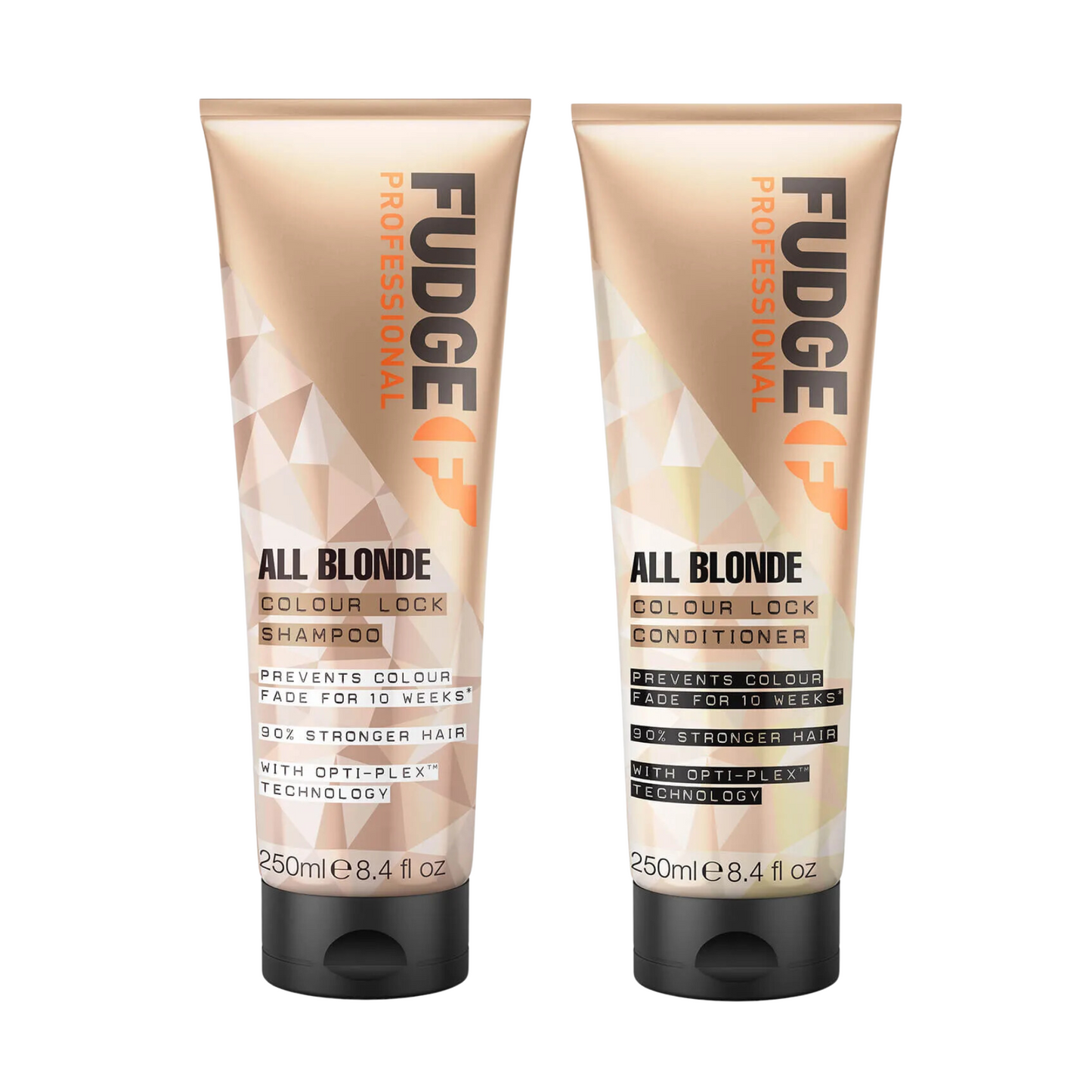 FUDGE ALL BLONDE COLOUR LOCK SHAMPOO AND CONDITIONER