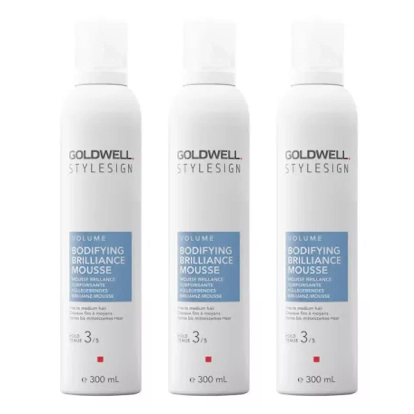 GOLDWELL STYLESIGN VOLUME BODIFYING BRILLIANCE MOUSSE