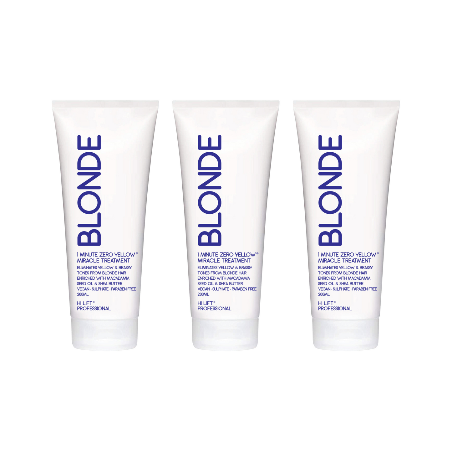 HI LIFT BLONDE TUBE 1 MINUTE MIRACLE TREATMENT