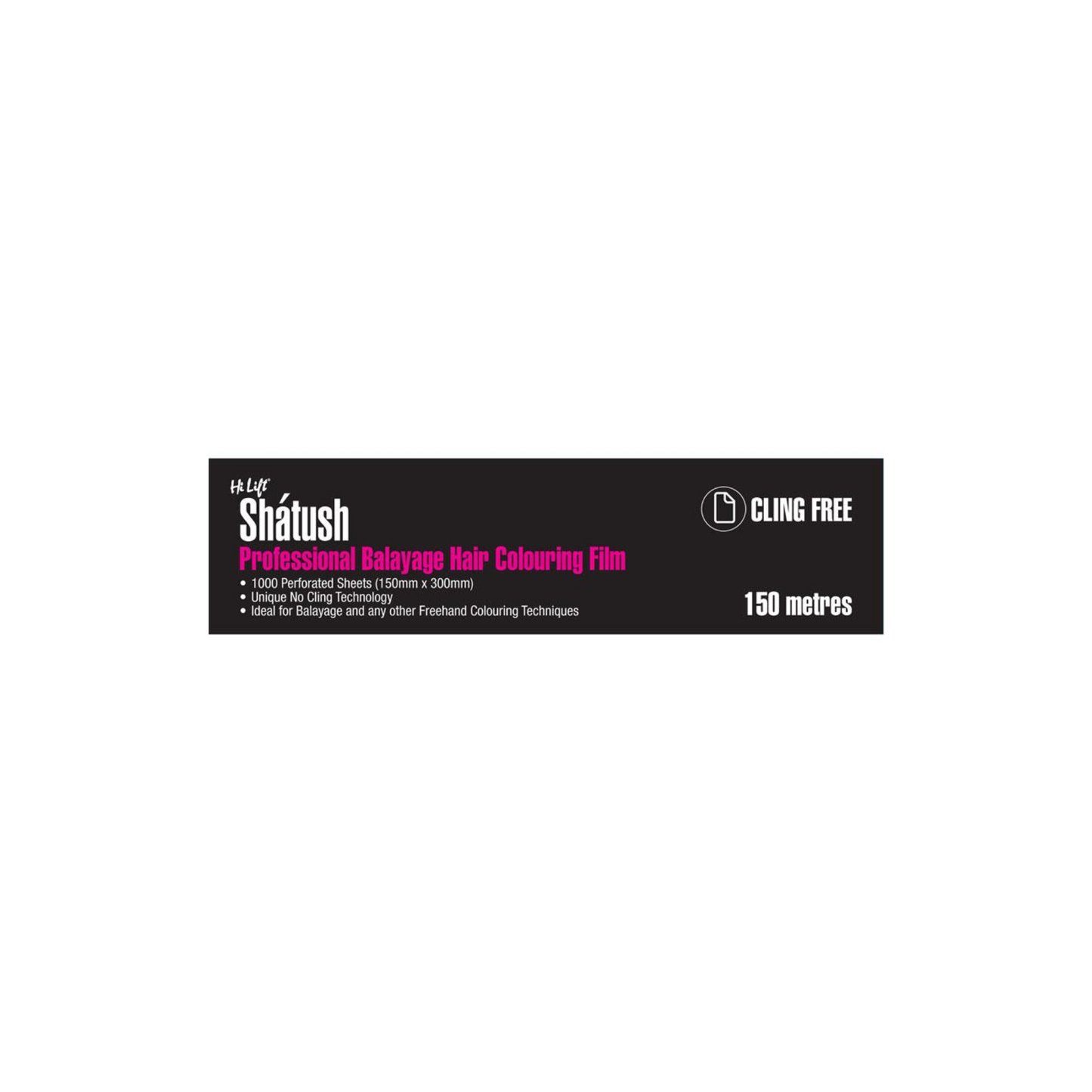 HI LIFT SHATUSH PROFESSIONAL BALAYAGE HAIR COLOURING FLIM