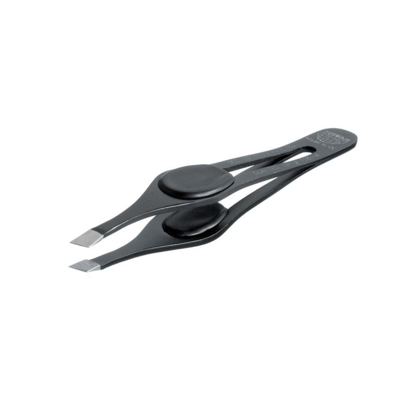 KIEPE ERGO TECH EVOLUTION SLANT TWEEZER WITH RUBBER FINGER PAD