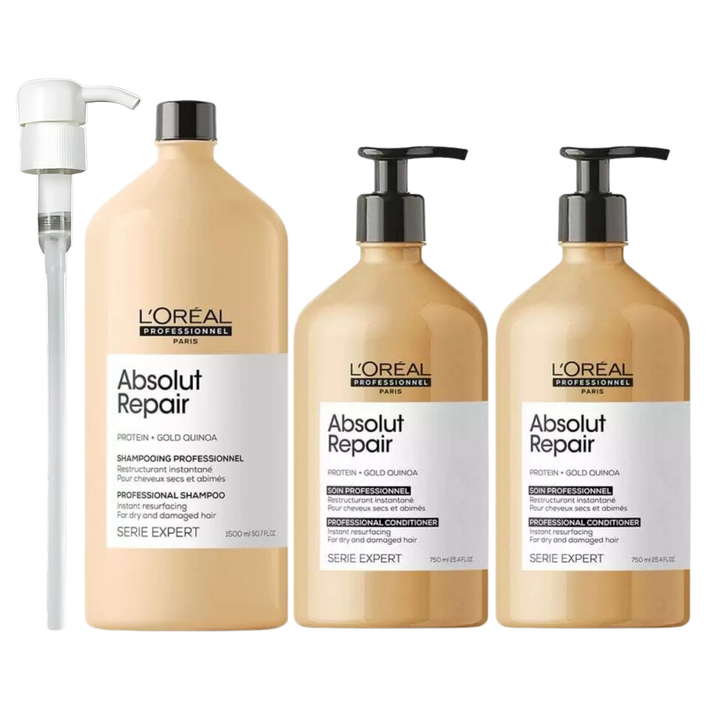 L'OREAL ABSOLUT REPAIR SHAMPOO AND CONDITIONER