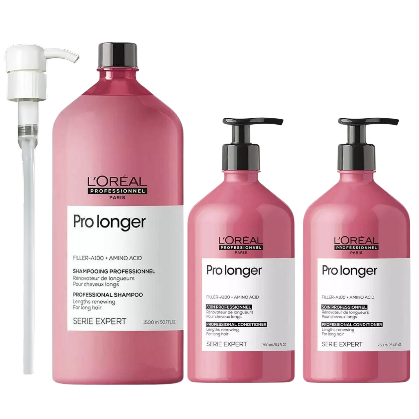 L'OREAL SERIE EXPERT PRO LONGER SHAMPOO AND CONDITIONER