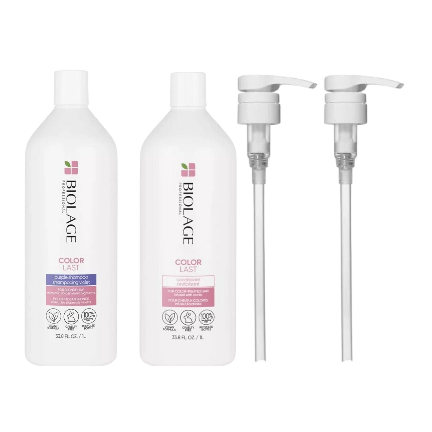 MATRIX BIOLAGE COLORLAST PURPLE SHAMPOO AND NORMAL CONDITIONER