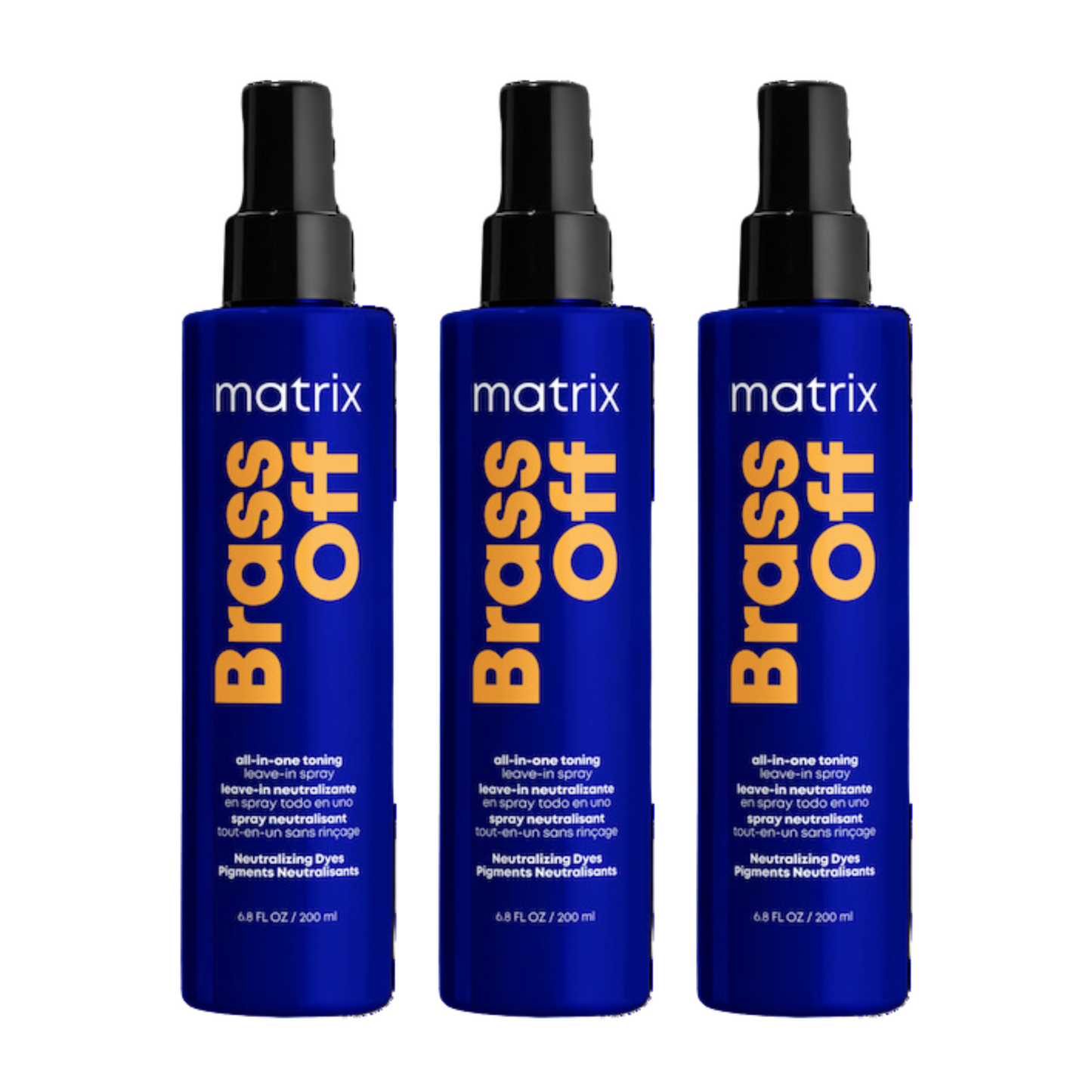 MATRIX TOTAL RESULTS BRASS OFF ALL IN ONE TONING LEAVE IN SPRAY