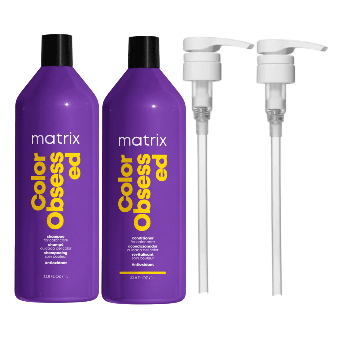 MATRIX TOTAL RESULTS COLOR OBSESSED SHAMPOO AND CONDITIONER