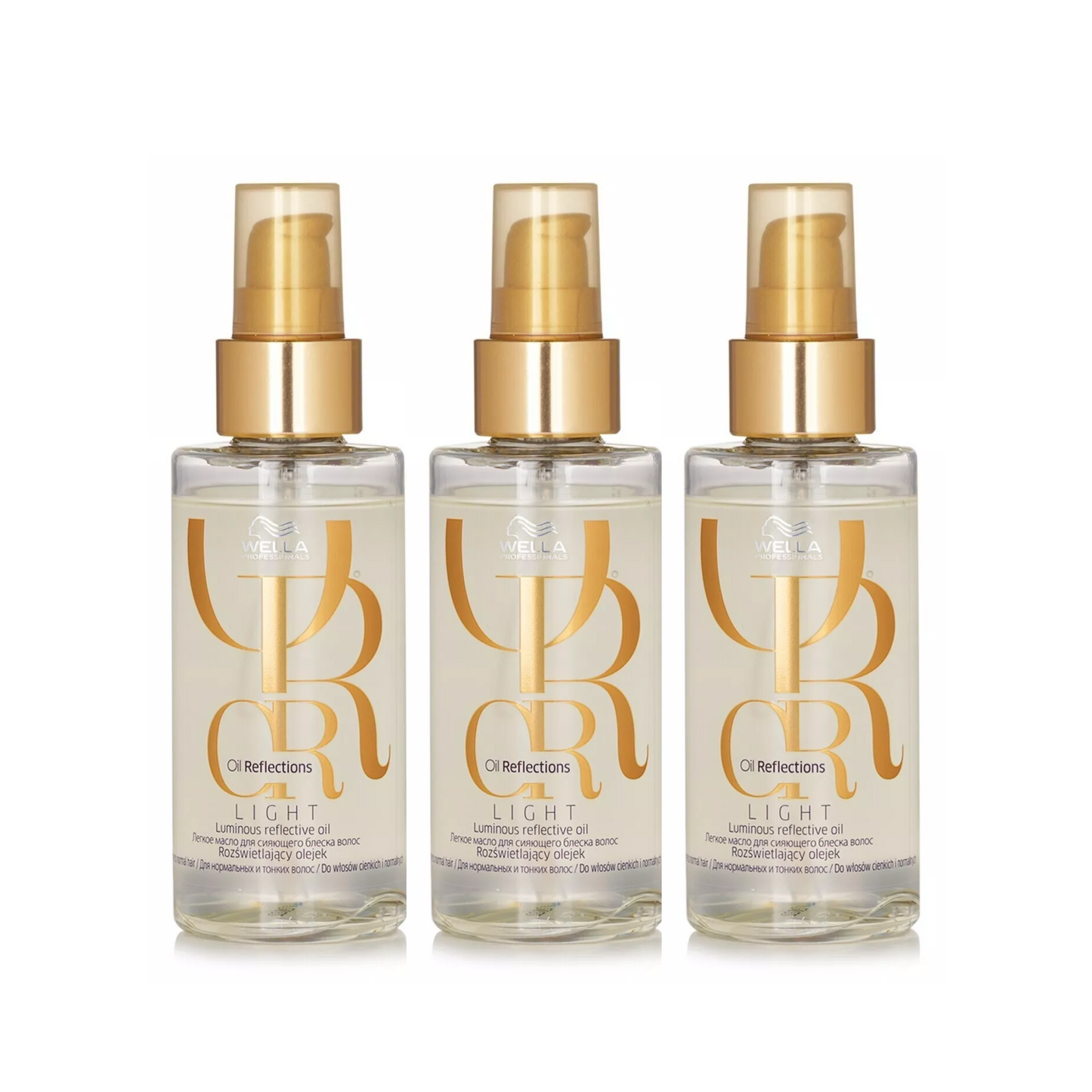 WELLA OIL REFLECTIONS LIGHT LUMINOUS REFLECTIVE OIL