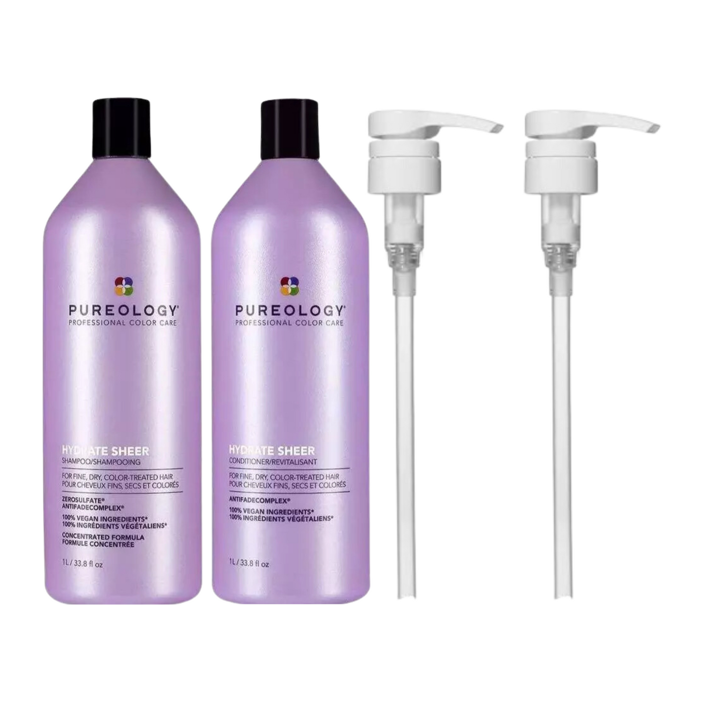 PUREOLOGY HYDRATE SHEER SHAMPOO AND CONDITIONER