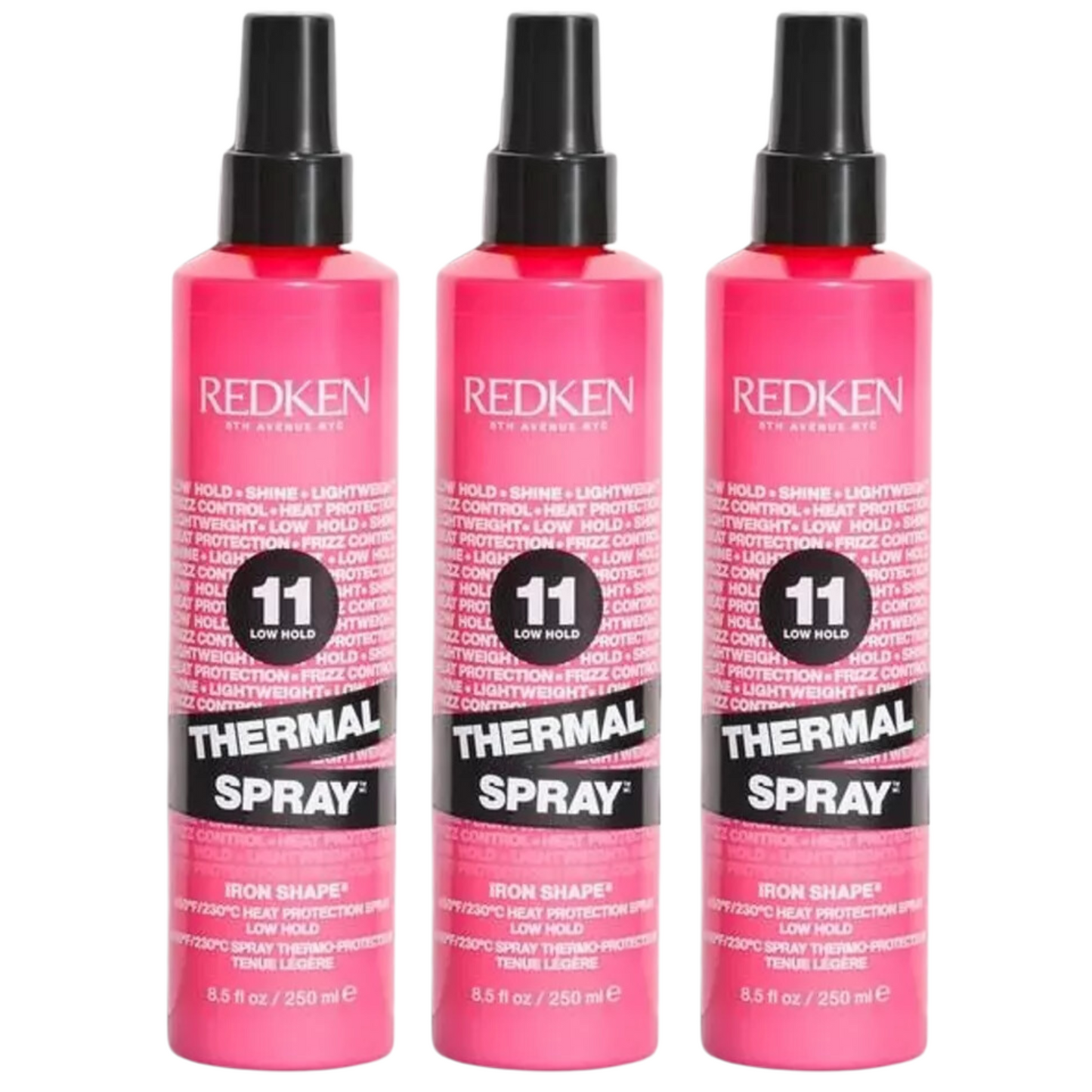 REDKEN STYLING IRON SHAPE THERMAL SPRAY 11 LOW HOLD