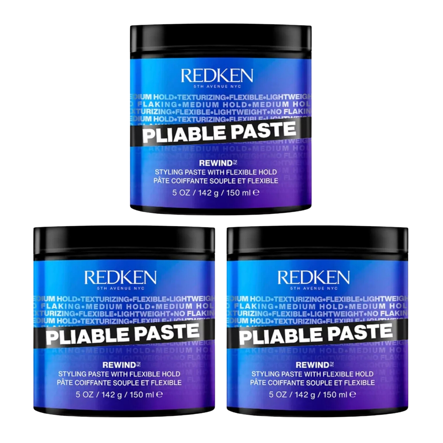 REDKEN STYLING PLIABLE PASTE REWIND STYLING PASTE WITH FLIXIBLE HOLD
