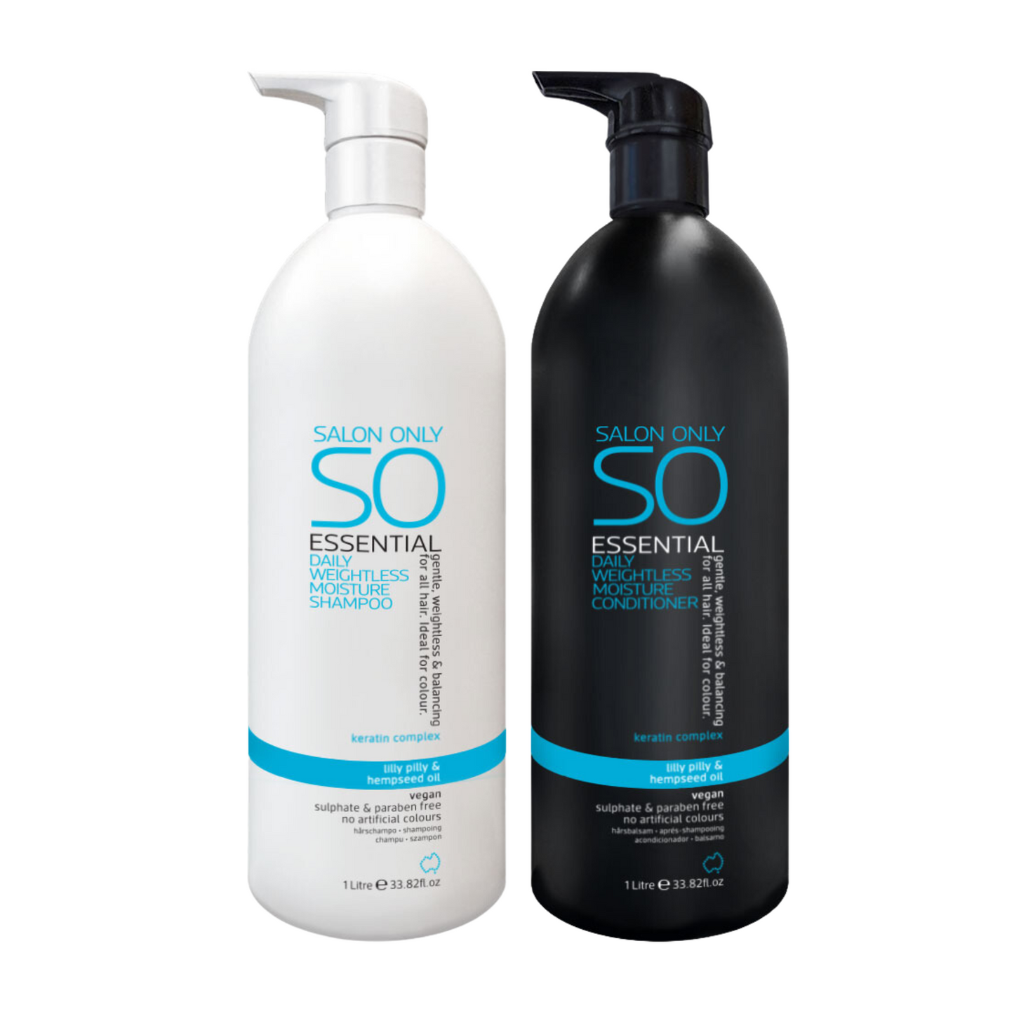 SALON SO ESSENTIAL SHAMPOO AND CONDITIONER