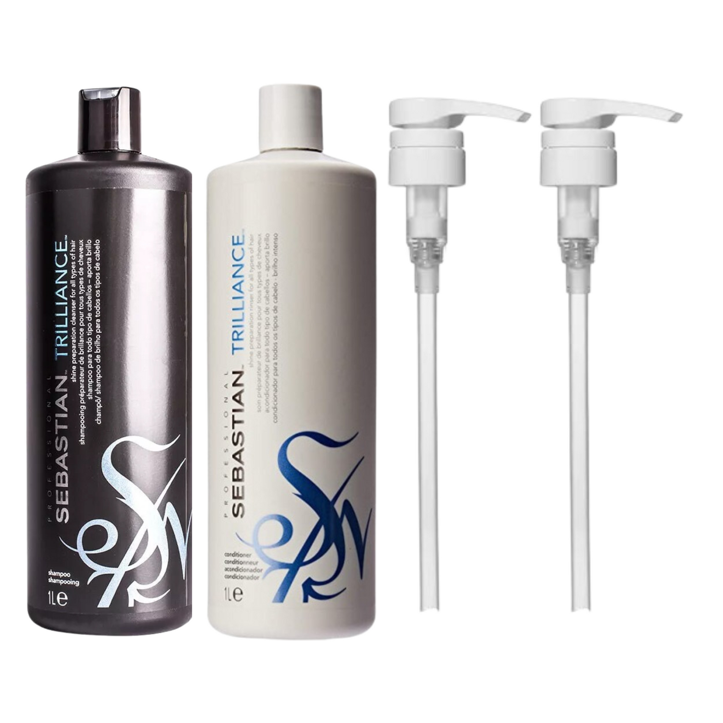 SEB PROF TRILLIANCE SHAMPOO AND CONDITIONER