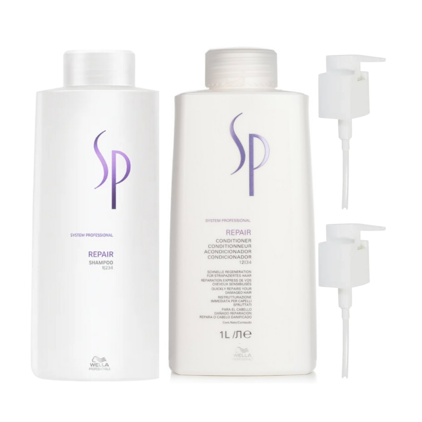 WELLA SP CLASSIC REPAIR SHAMPOO AND CONDITIONER