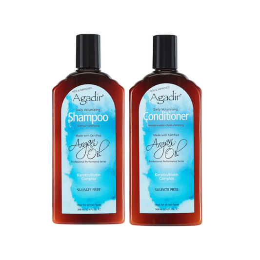 AGADIR ARGAN OIL DAILY VOLUMIZING SHAMPOO AND CONDITIONER