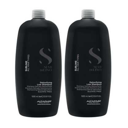 ALFAPARF SEMI DI LINO SUBLIME DETOXIFYING SHAMPOO