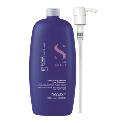 ALFAPARF SEMI DI LINO INTENSE ANTI YELLOW LOW SHAMPOO