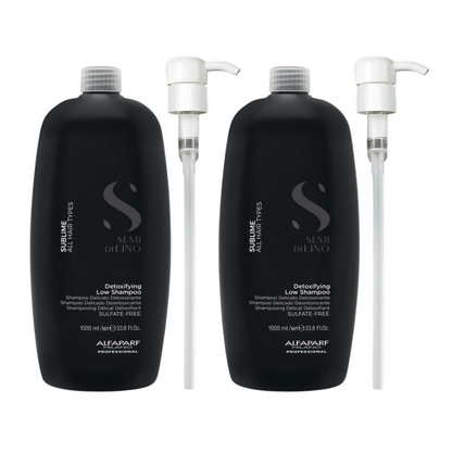 ALFAPARF SEMI DI LINO SUBLIME DETOXIFYING SHAMPOO