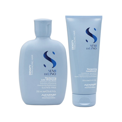 ALFAPARF SEMI DI LINO DENSITY THICKENING LOW SHAMPOO AND CONDITIONER