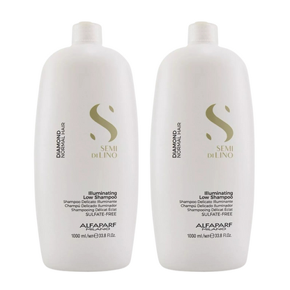 ALFAPARF SEMI DI LINO DIAMOND ILLUMINATING LOW SHAMPOO