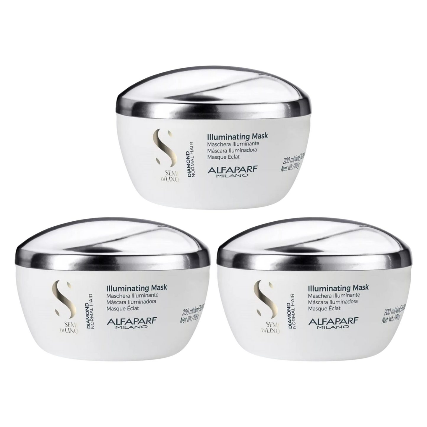 ALFAPARF SEMI DI LINO DIAMOND ILLUMINATING MASK