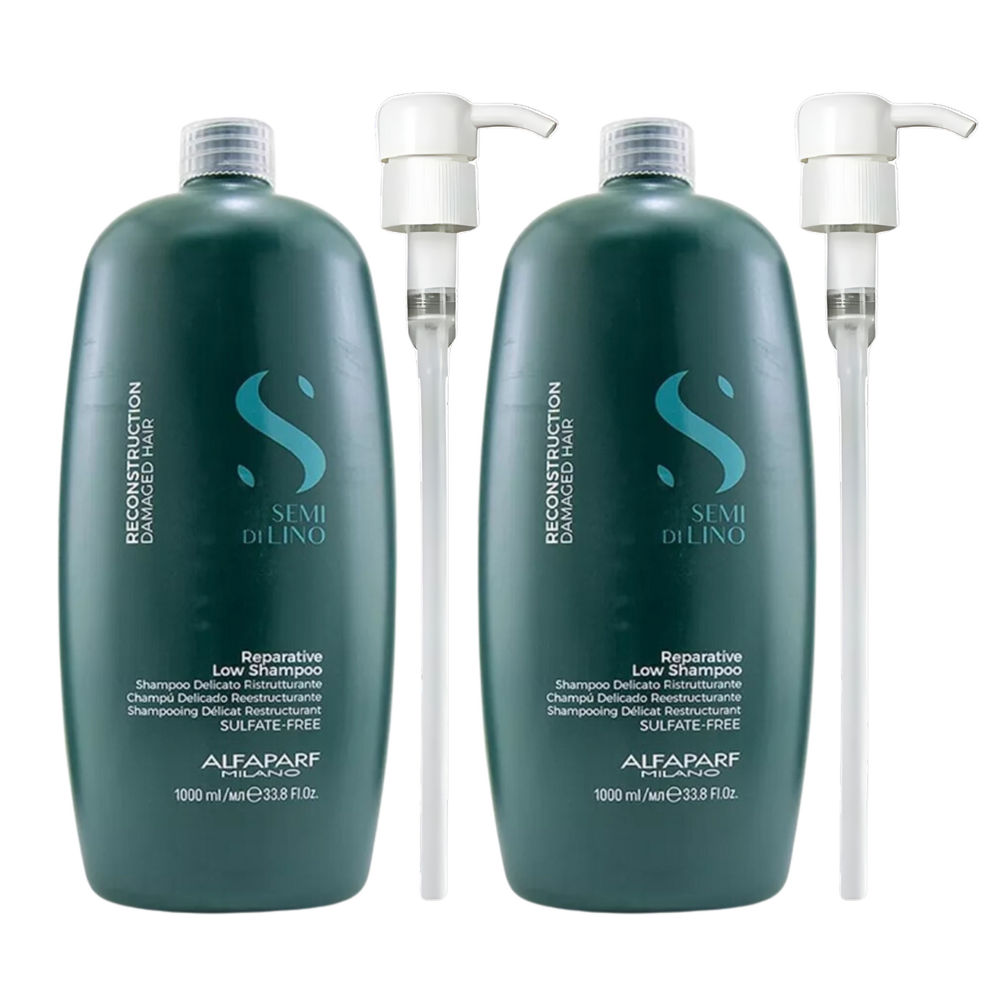 ALFAPARF SEMI DI LINO REPARATIVE LOW SHAMPOO
