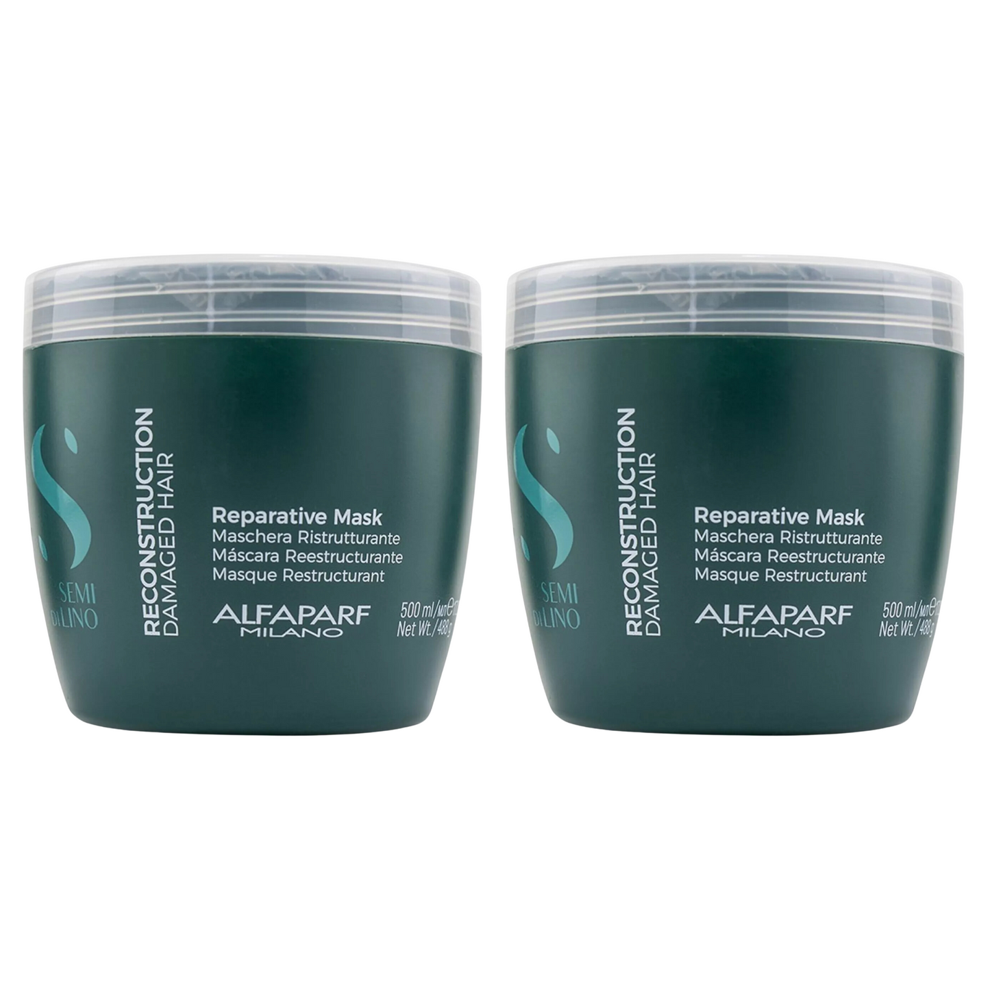 ALFAPARF SEMI DI LINO REPARATIVE MASK