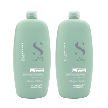 ALFAPARF SEMI DI LINO SCALP CARE REBALANCE BALANCING LOW SHAMPOO