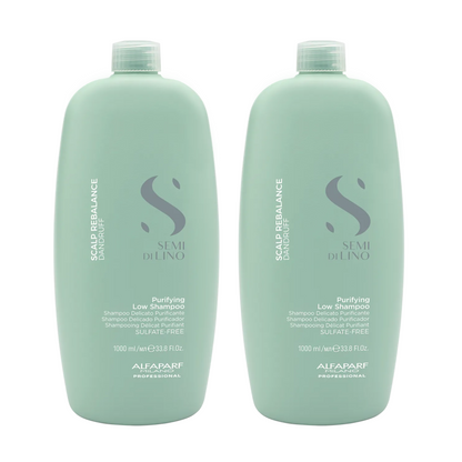 ALFAPARF SEMI DI LINO SCALP CARE REBALANCE PURIFYING LOW SHAMPOO