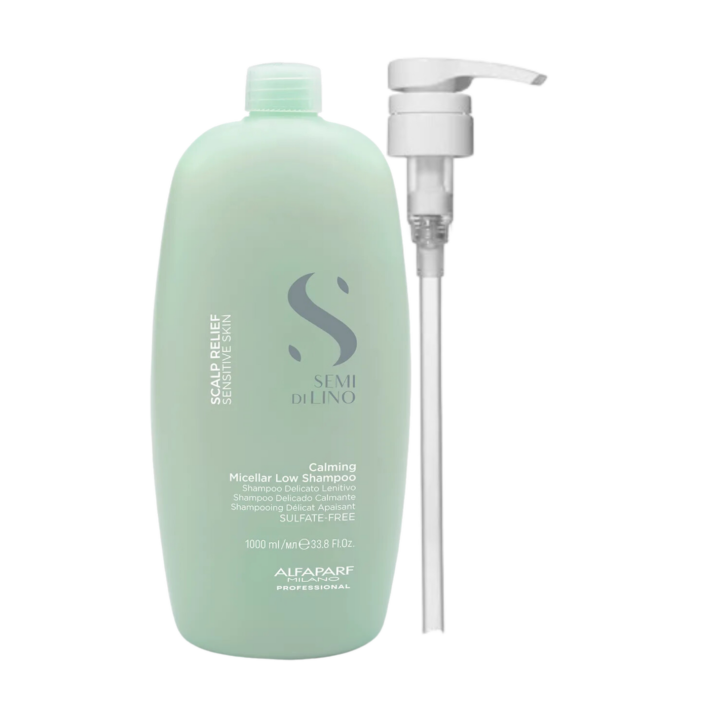 ALFAPARF SEMI DI LINO SCALP RELIEF CALMING MICELLAR LOW SHAMPOO