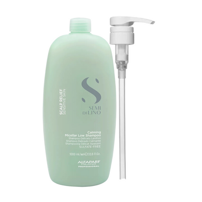 ALFAPARF SEMI DI LINO SCALP RELIEF CALMING MICELLAR LOW SHAMPOO