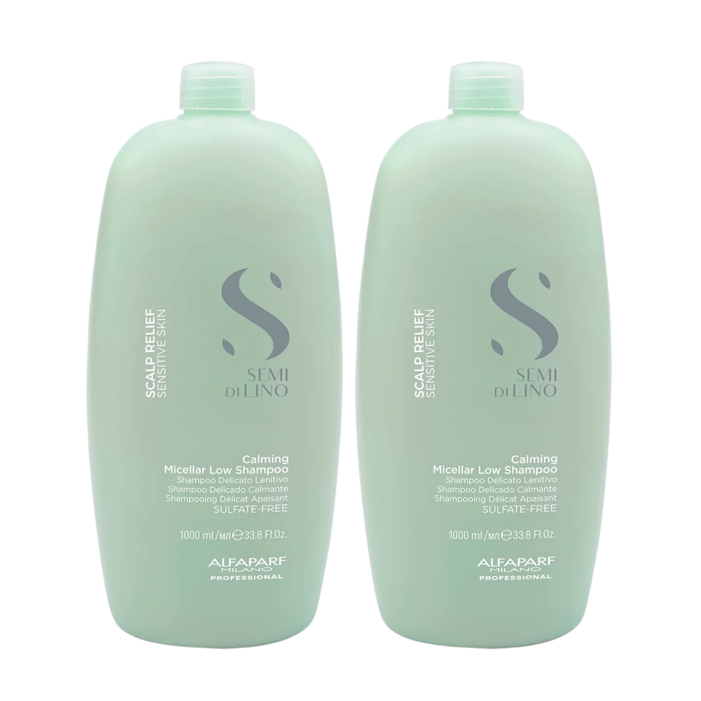 ALFAPARF SEMI DI LINO SCALP RELIEF CALMING MICELLAR LOW SHAMPOO
