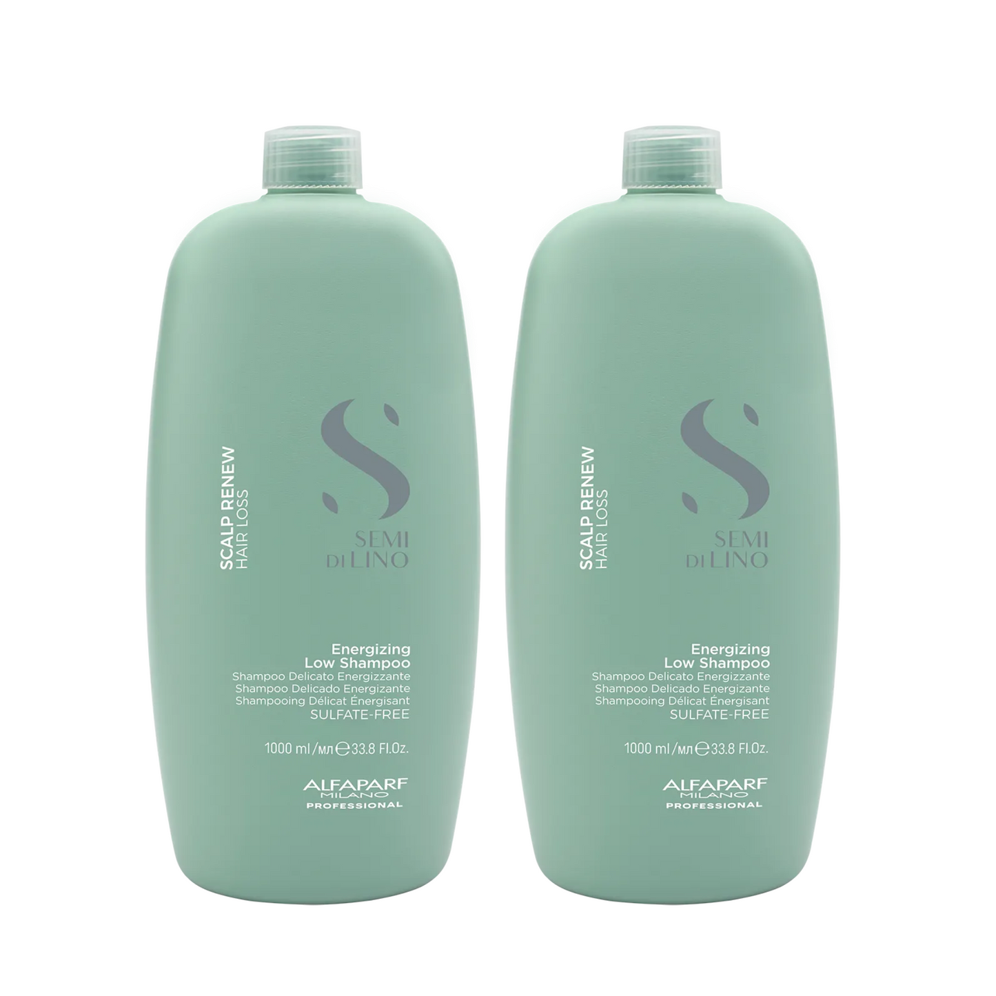 ALFAPARF SEMI DI LINO SCALP RENEW ENERGIZING LOW SHAMPOO