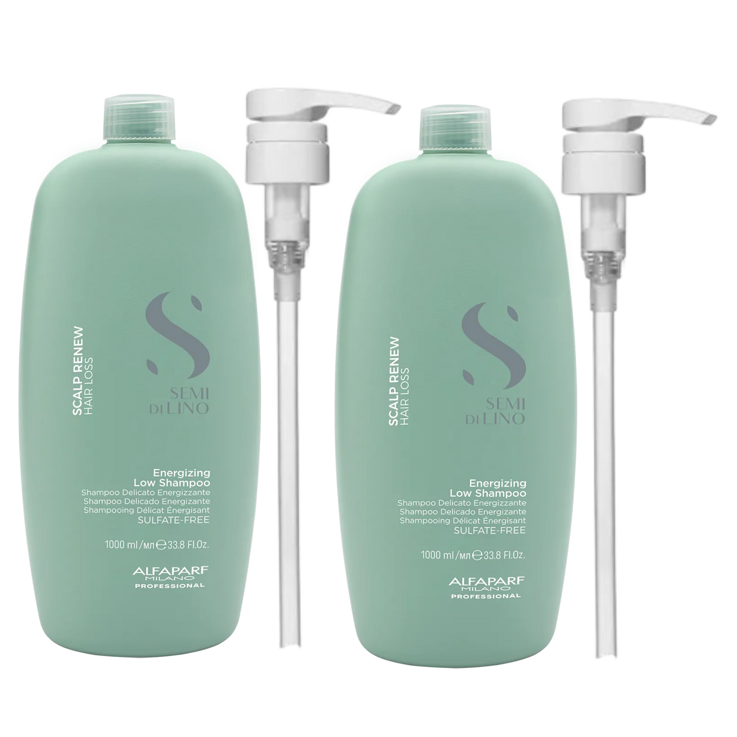 ALFAPARF SEMI DI LINO SCALP RENEW ENERGIZING LOW SHAMPOO
