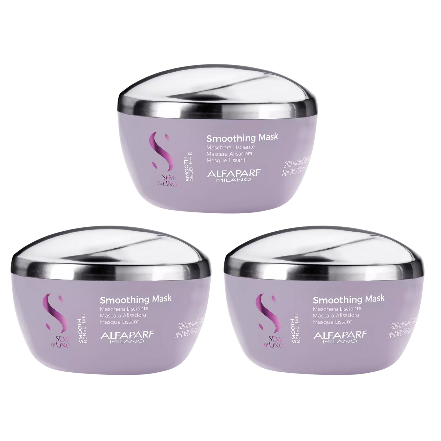ALFAPARF SEMI DI LINO SMOOTHING MASK