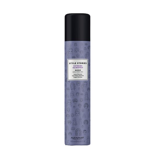 ALFAPARF STYLE STORIES EXTREME HAIRSPRAY EXTRA STRONG HOLD AEROSOL SPRAY