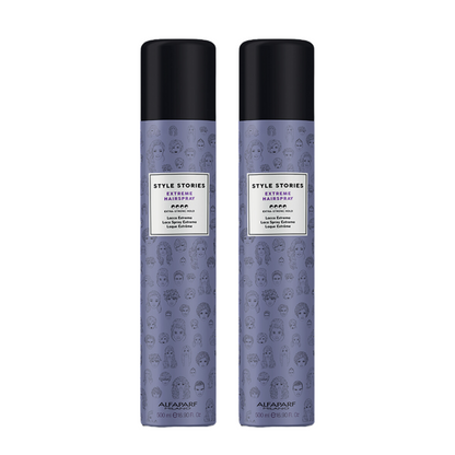 ALFAPARF STYLE STORIES EXTREME HAIRSPRAY EXTRA STRONG HOLD AEROSOL SPRAY