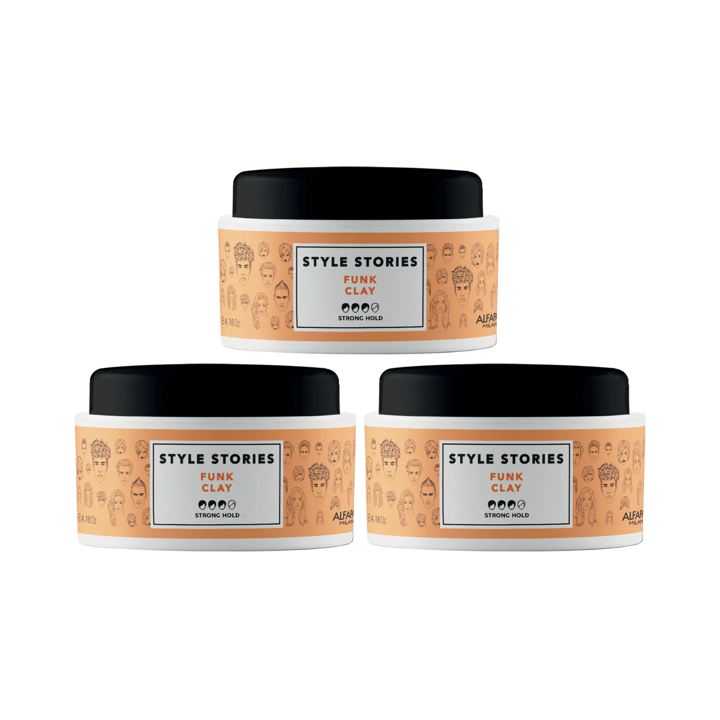 ALFAPARF STYLE STORIES FUNK CLAY STRONG HOLD
