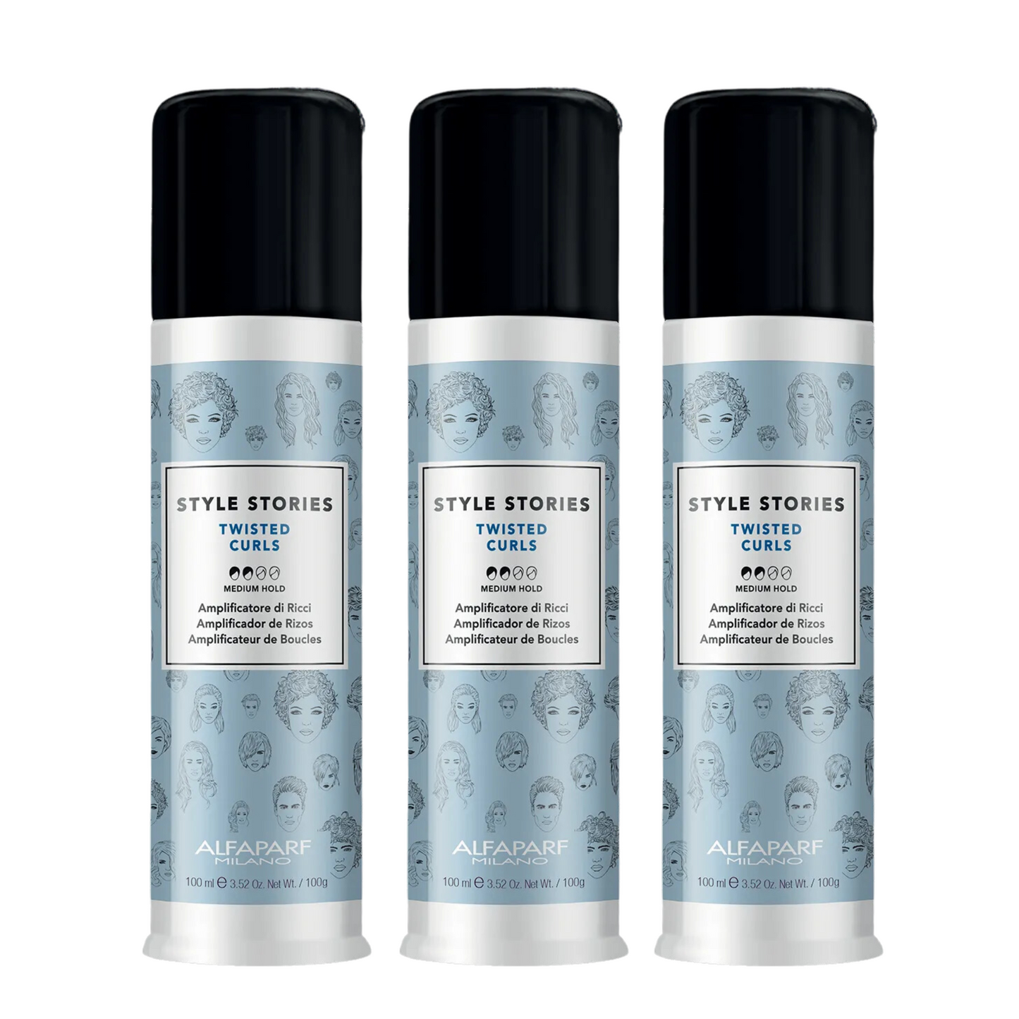 ALFAPARF STYLE STORIES TEXTURE TWISTED CURLS PUMP BOTTLE