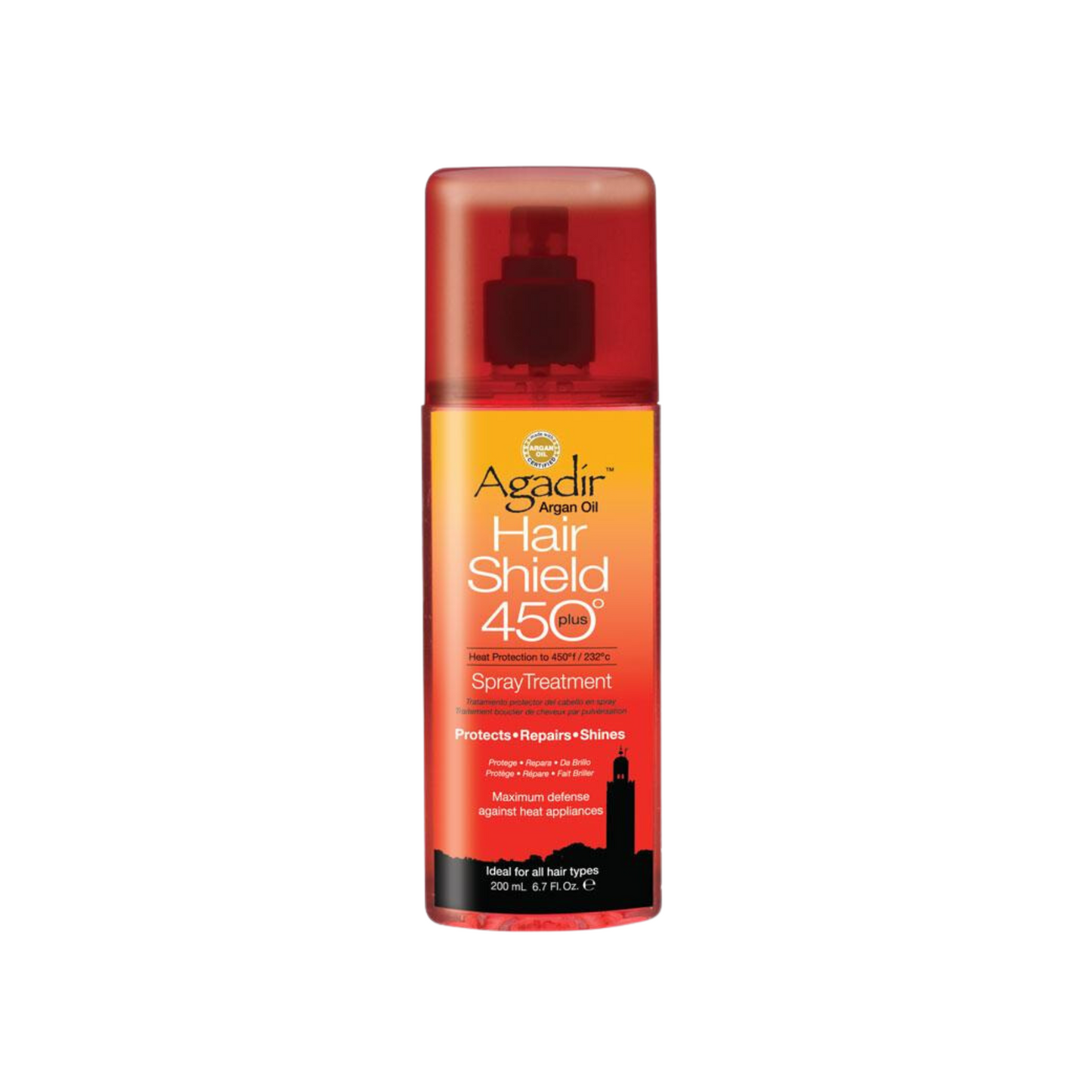 AGADIR ARGAN OIL HAIR SHIELD 450 PLUS SPRAY TREATMENT