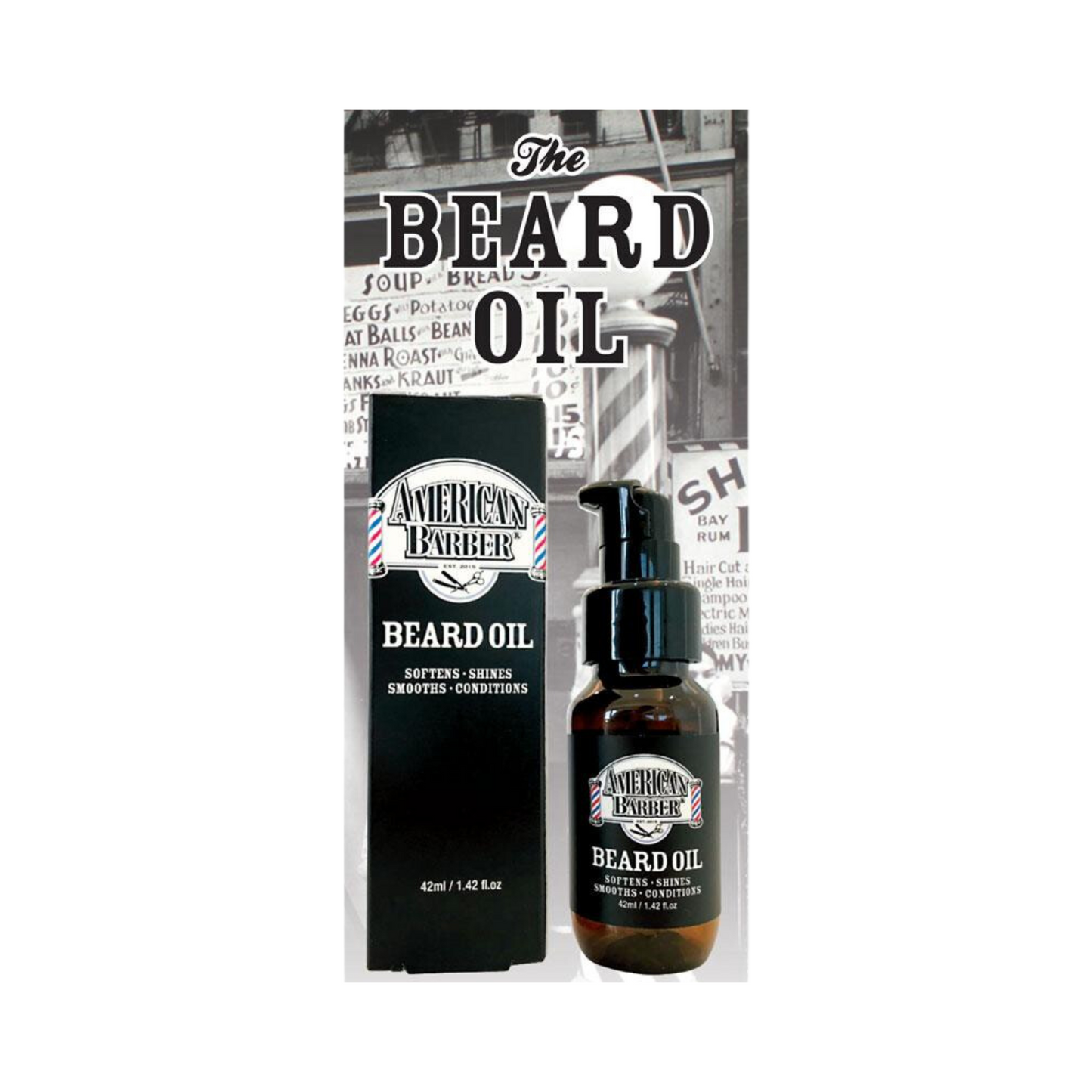 AMERICAN BARBER BEARD OIL